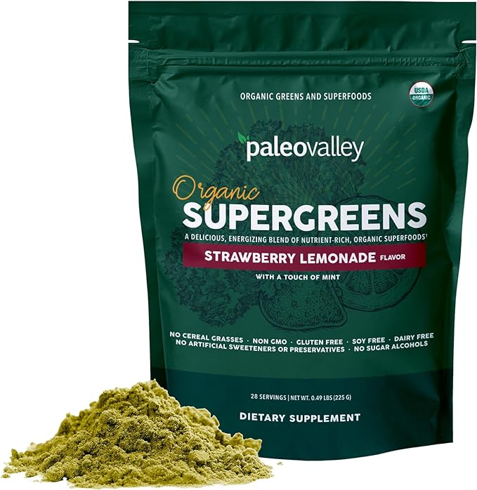 LifeSwitch Organic Greens Powder image for wellness-focused consumers
