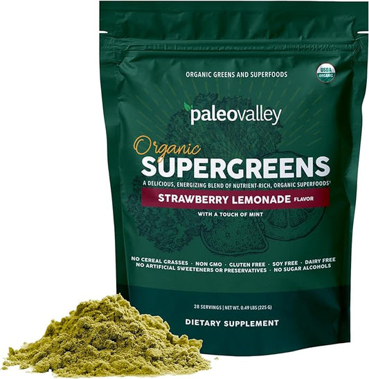 LifeSwitch Organic Greens Powder image for wellness-focused consumers