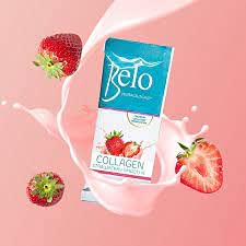 Belo Collagen Strawberry Smoothie Powder 10 (16g) sachets