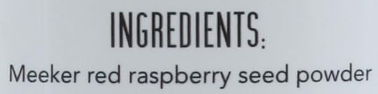 Meeker Red Raspberry Seed Powder - Natural Source of Ellagic Acid and Fiber - Locally Milled from US-Grown Raspberry Seeds - 5 lb / 2.26 kg