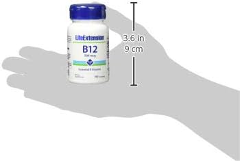 Life Extension Vitamin B12 Methylcobalamin 500mcg - Vitamin B12 Supplement for General Energy and Brain Health - Sugar Free Vegetarian Lozenges Dissolve in Your Mouth - Once Daily - 100 Count