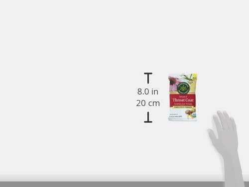 Traditional Medicinals Lemon Ginger Echinacea Lozenges, 16 Pieces (Pack of 12)