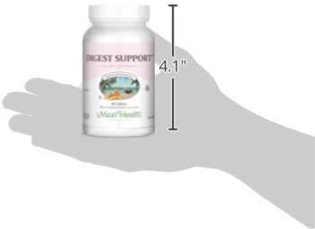 Maxi Health Digest Support - Herbal & Enzyme Complex - Protein Digestion - 90 Tablets - Kosher