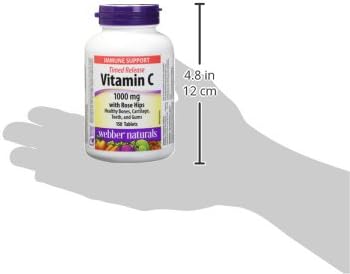 Webber Naturals Vitamin C Time Release 1000 mg, 150 Tablets
