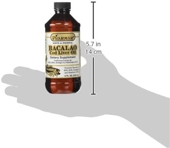 Pharmark Aceite De Higado De Bacalao Cod Liver Oil (8 Ounce)