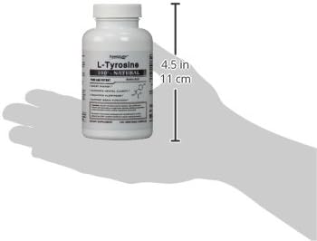 Superior Labs – Pure Natural L-Tyrosine NonGMO – 500 mg, 120 Vegetable Capsules – Supports Mental Clarity – Promotes Alertness – Boosts Energy – Dietary Supplement for Calming and Relaxation
