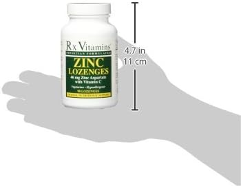 Rx Vitamins Zinc Lozenges, 90 Lozenges