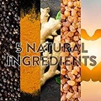 Watermans Allevi8 Curcumin Turmeric, Ginger, Frankincense, Vitamin D & Black Pepper Extract for Best Absorption - Daily Joint & Mental Health, Immune Health Support