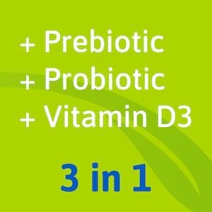 TruBiotics Probiotic Gummies with Prebiotics & Vitamin D3, Sugar-Free Gummy for Men & Women's Digestive & Immune Health, Supports Regularity & Helps Relieve Minor Abdominal Discomfort, 50 Gummies
