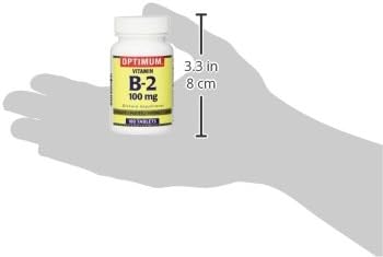 Optimum Vitamin B-2 Tablets, 100 Mg, 100 Count