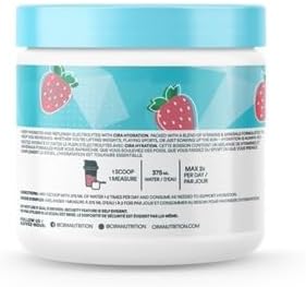 Cira Hydration Powder (45 Servings) - Electrolyte Drink Mix with Himalayan Salt for Dehydration Relief and Recovery - Strawberry Margarita