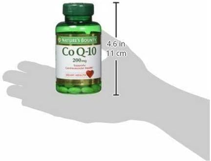 Nature's Bounty Co Q-10 200 mg Rapid Release Softgels Supports Cadiovascular Health 80 Ea (Pack of 4)