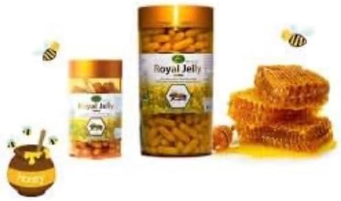 Royal Jelly Nature ’s king royal jelly 1000mg royal jelly supplement 120soft capsules