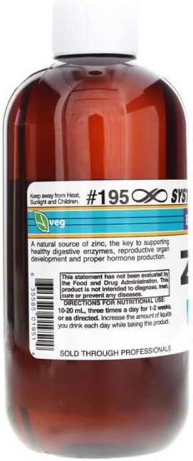 Systemic Formulas ZNC-Zinc Chelate (8 fl. oz.) #195
