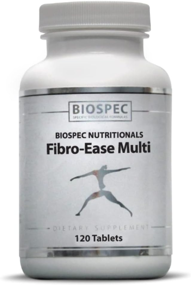Fibro-Ease Multi - Contains Essential Vitamins & Minerals - Support Energy Production & General Health (120 Capsules)