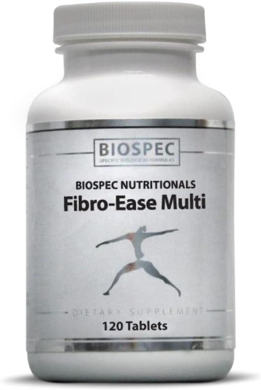 Fibro-Ease Multi - Contains Essential Vitamins & Minerals - Support Energy Production & General Health (120 Capsules)
