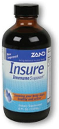 ZAND Insure Immune Support, Herbal Liquid Echinacea Supplement, Features Goldenseal, Chamomile, Ginger & Valerian 8 oz (8oz)