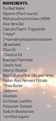 7-Keto dhea - Fat Burner - All Natural 7K Dhea Cream - Effective for Weight Loss - Maximum Strength Dhea Used by Men and Women for Lean Muscle and Fat Loss Support