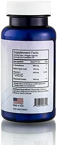 Relumins Advanced White Oral Glutathione Brightening Formula Capsules- Max Strength New with Rose HIPS - 60 Capsules x 10 Bottles