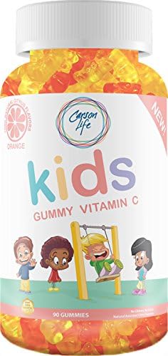 Carson Life #1 for Vitamin C Gummies for Kids - 90 Count - Excellent Vitamin A Supplement - Best Tasting Gummy - Promotes Overall Health, Prevent Colds, Boosts Immune System - Made in The USA