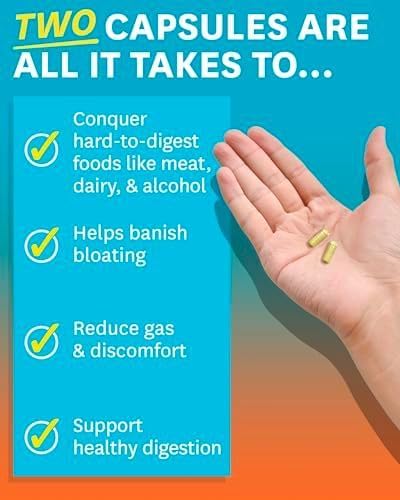 Zenwise Health NO Bloat Digestive Enzymes + Probiotics for Women and Men Digestive Health with Ginger, Dandelion, and Lactase for Gas and Bloating Relief - Vegan Water Retention Pills - 60 CT