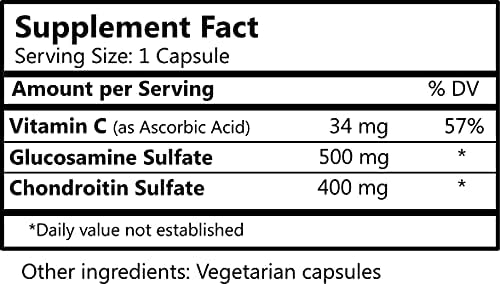 Daily Manufacturing Nutra-Flex™ Glucosamine Chondroitin (Glucosamine, Chondroitin Blend & Vitamin C)