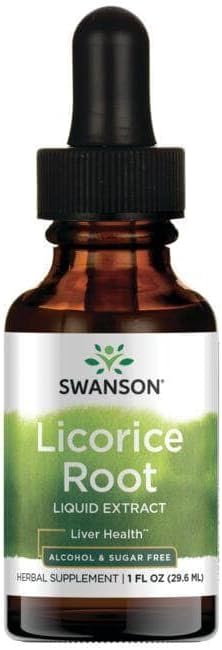 Swanson Licorice Root Liquid Extract 1 FL OZ