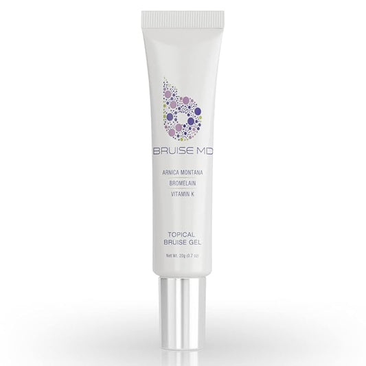 Topical Gel for Bruising and Swelling, 20% Arnica, Bromelain, 2% Vitamin K Oxide, 20g (0.7 fl oz) – Advanced Concentrated Bruise Treatment Formula