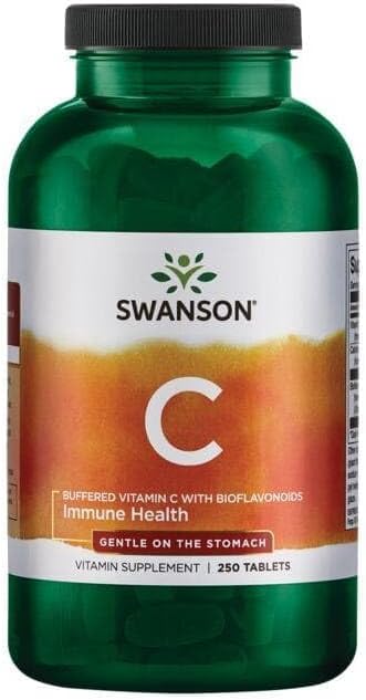 Swanson BUFFERED C W/BIOFLAV 1,000MG 250 TAB