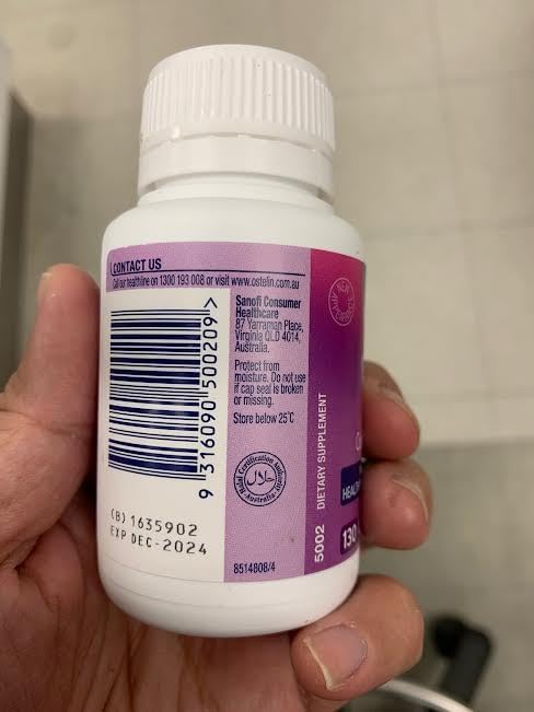 Vitamin D3-1000IU - 1 Daily Supplement 130 Capsules