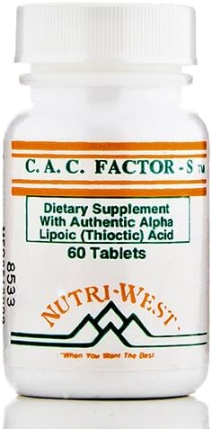 C.A.C. Factor-S - 60 Tablets by Nutri West