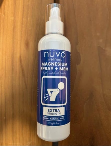 Magnesium Oil Spray with MSM - Spray it Away with Magnesium - Fast Acting Transdermal Formula to Relax Muscles - Lightly Scented with Lavender - 2 Pack - Product of Canada (100 ml (Pack of 2))