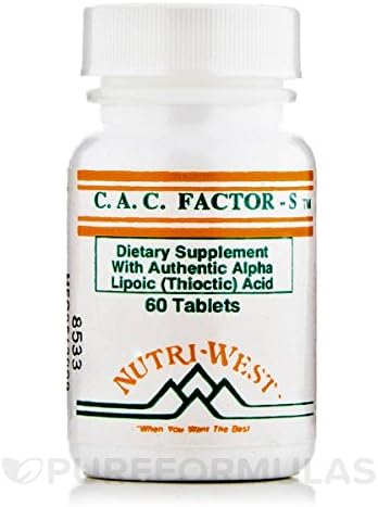 C.A.C. Factor-S - 60 Tablets by Nutri West
