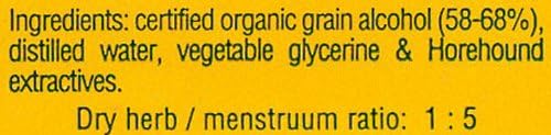 Herb Pharm Horehound Liquid Extract for Respiratory System Support - 1 Ounce (Pack of 2)