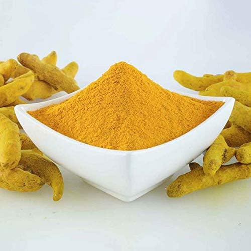 PLANET 007 Turmeric powder Curcumin Powder Curcuma longa Rhizomes Haldi Powder 100 gram