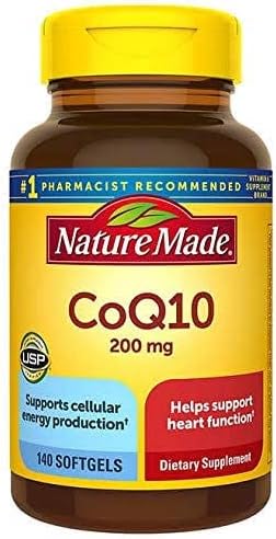 Nature Made CoQ10 200 mg Softgels (140 Count)