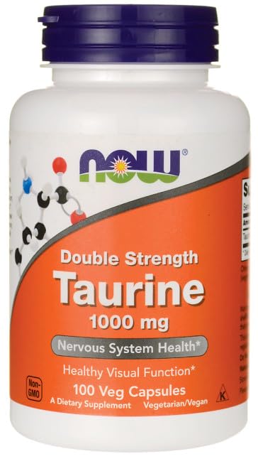 Now Foods: Taurine 1000 Milligram 100 Capsules