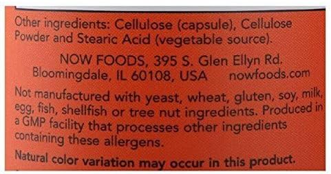 Now Cordyceps 750 mg,90 Veg Capsules (180)
