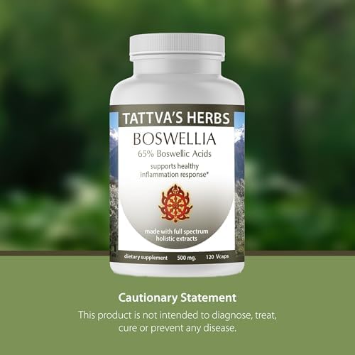 Tattva's Herbs Boswellia Serrata Supplement, Joint Support for Men & Women Supercritical (CO2) Extract 2-Pack, 240 Count, 500 mg - 25 Years of Premium Service from