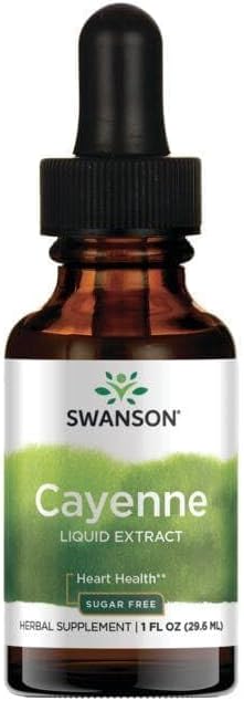 Swanson Cayenne Liquid Extract 1 FL OZ