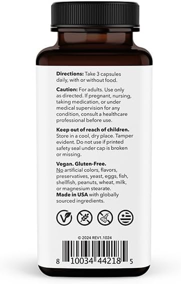 Visibili-T Extra Strength with AREDS 2 Formula - Vitamin Supplement for Eye Health & Vision Support - Lutein, Zeaxanthin, Chromium, Carrot, Bilberry, Grape Seed Extract & Ginkgo Biloba - 60 Capsules