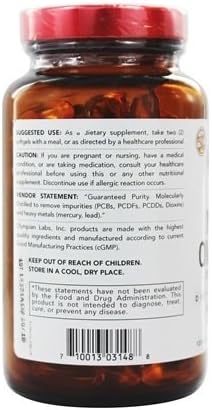 Olympian Labs Mega Omega-3 Fish Oils 120 Count Softgel