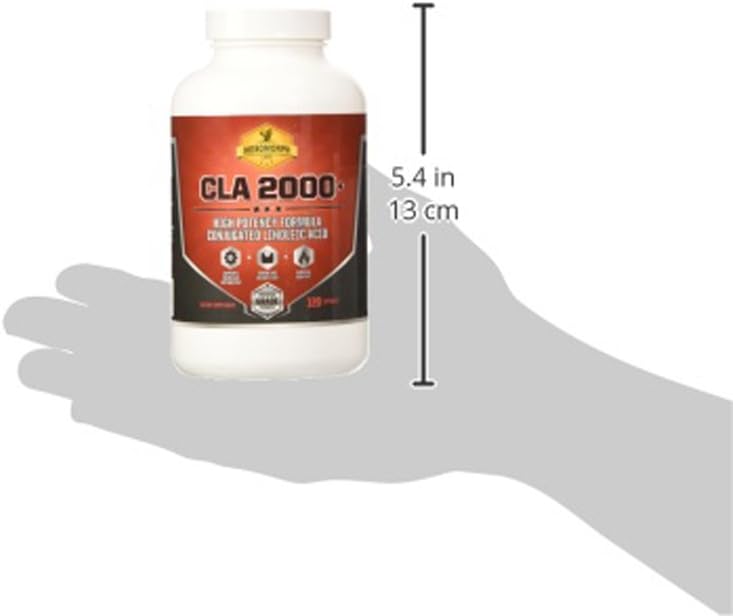 CLA 3000 - CLA Safflower Oil for Metabolism and Weight Loss Management, Maximum Strength Conjugated Linoleic Acid, Stimulant-Free Non-GMO Safflower Cla 180 Softgels