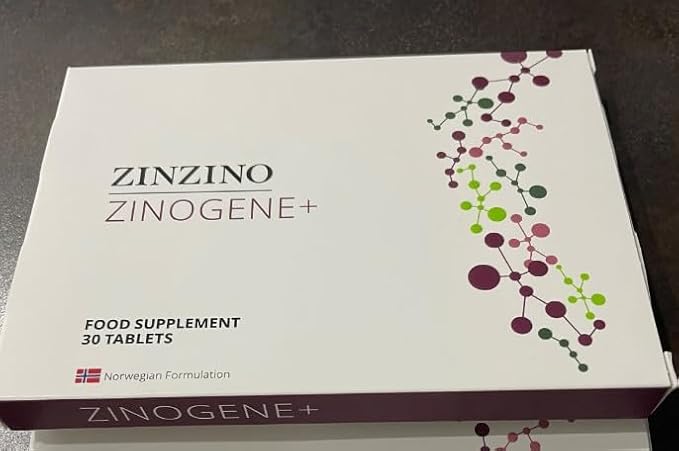 ZinoGene+ - Deep Cleanse Supplement with Fucoidans, Polyphenols, Vitamin C & Zinc - Supports Revitalized Health - 30 Tablets