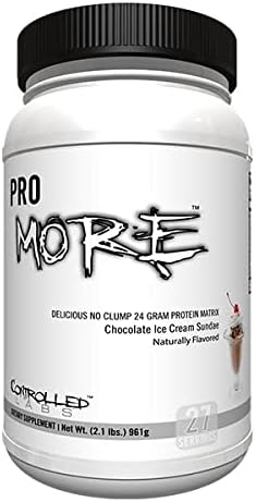 CONTROLLED LABS Bundle - Orange Triad (30 Serv), Orange Oximega Fish Oil (120 softgels), PROmore Protein (27 Serv) Chocolate Ice Cream Sundae