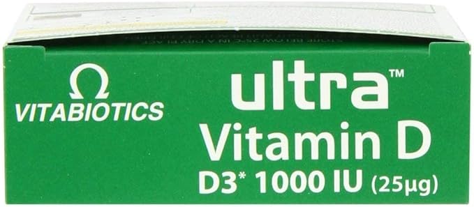 Ultra by Vitabiotics Vitamin D Tablets x 96