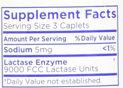 LACTAID Original Caplets 120 ea (Pack of 3)
