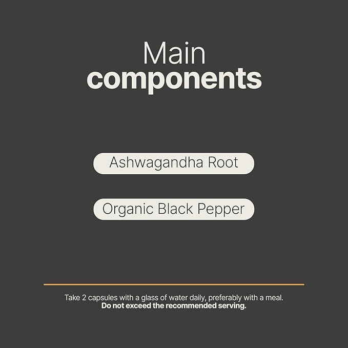 Vegan Pure Organic Ashwagandha Powder KSM-66 Extract and Organic