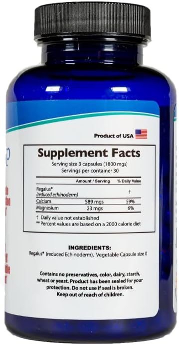 Ocean Sleep, Natural Sleep Aid Supplement, Restful, Clean Sleep, Bioavailable Magnesium and Calcium, 90 Caps