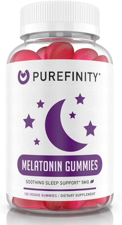 Melatonin Gummies 5mg for Kids – Each Delicious Gummy is 2.5mg (2 Per Serving) for Easily Customizing Your Night, Gluten Free, Non-GMO, Vegan, 120 Count